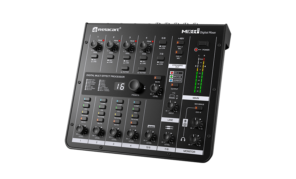 DIGITAL MIXER RELACART MIXX 8.6DIGITAL MIXER